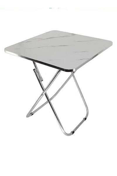 rexa 70 cm iron frame wooden table