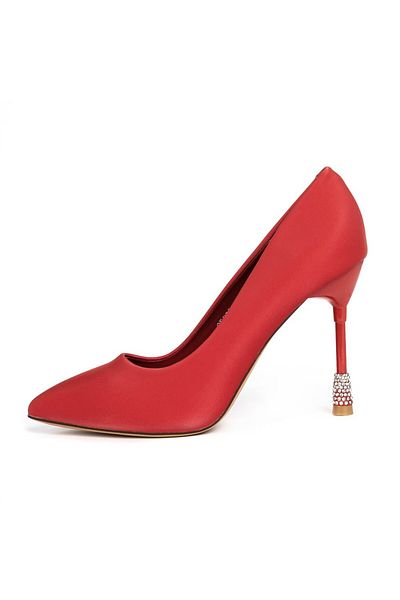 mei Stiletto Shoes 2DC8 Red |