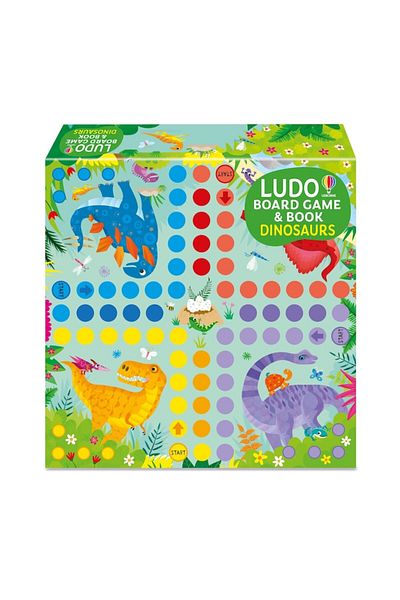 Usborne Ludo Board Game Dinosaurs 3+ Years