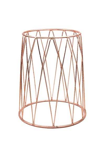 Raki 3D non-slip metal display stand, RAKI, 25x21.2xh30cm, copper finish