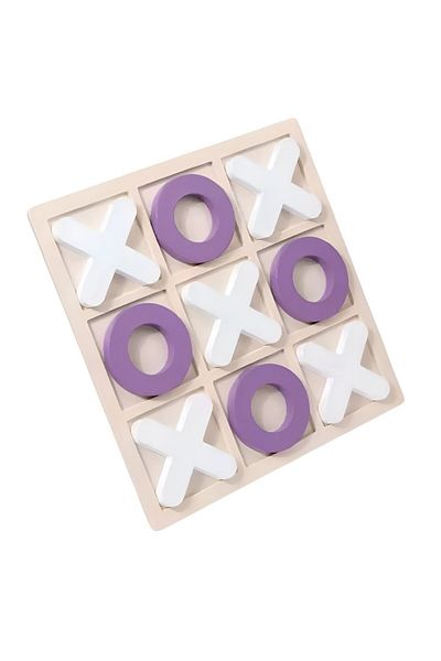 rexa Handmade Wooden XOXO Board Game – Classic Tic-Tac-Toe Strategy Game