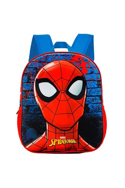 Marvel Avengers - Spider-Man preschool backpack, multicolor 3D design, 30 x 25 x 9 cm, model 2