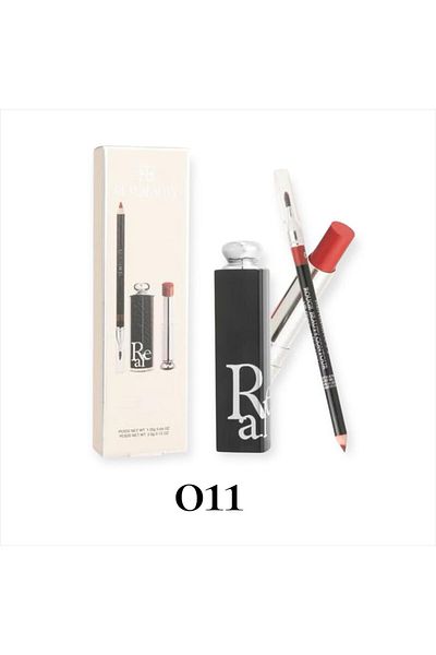 real beauty Luxury Lip Duo - Hold & Attract (Lipstick - Lip Liner) --011