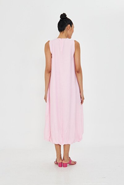 TIFFANY&TOMATO Sıfır Kol Balon Etekli Elbise