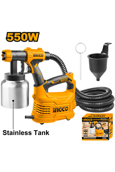 Ingco ING-SPG5008-2 Elektrikli Boya Tabancası 550 Watt HVLP
