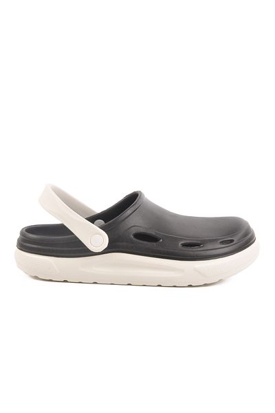AYAKMOD Black Lightweight Eva Men's Sabo Slippers Cat m