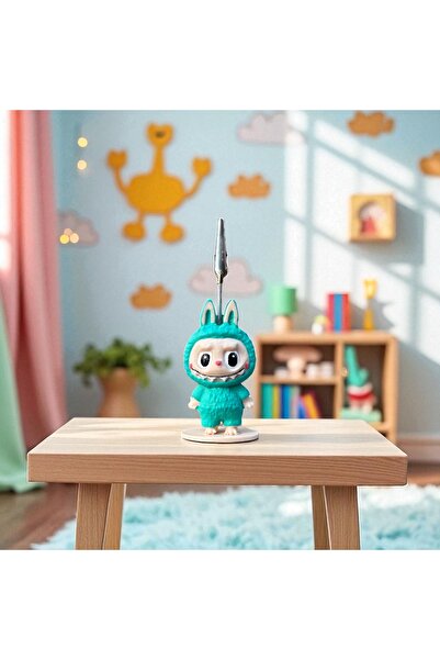 Perazayn Decorative Cute Labubu Notepad - Paper Holder - Photo Holder