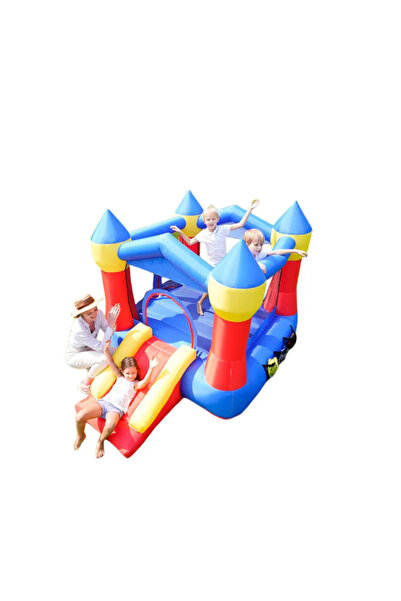 rexa قلعة نطاطة، منزل نطاطة، منفاخ مجاني، ترامبولين قابل للنفخ مناسب للأطفال