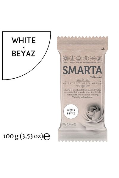 Art Tone Modeling Dough 100Gr White