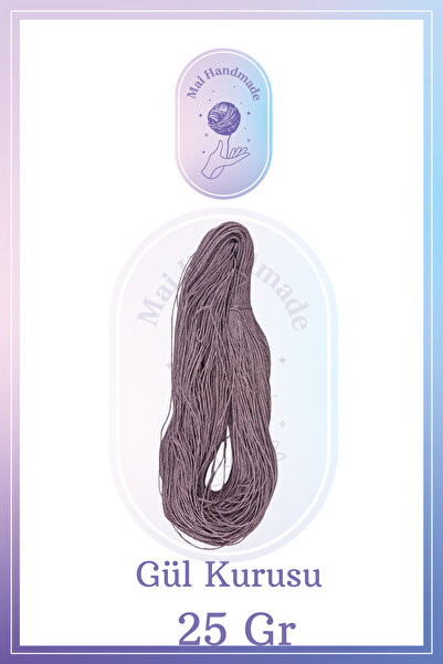 Mai Handmade Hobby ve Örgü Evi Kağıt Ip 25 gram Örgü Ip