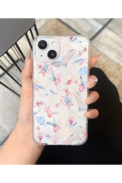 enfein Balporsuku Exclusive Design Transparent Cover Compatible with iPhone 1...