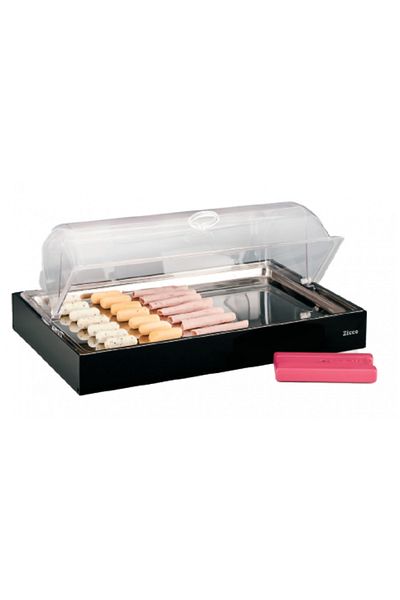 Raki Display racitor deptunghilar cu capac roll top 30x45cm