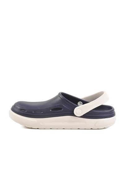 AYAKMOD Navy Blue Lightweight Eva Men's Sabo Slippers Cat m