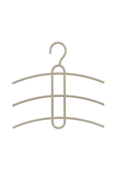 Home Shop Umerase Pentru Cămăși Din Plastic Cu 3 Spații 34 Cm - Set De 2