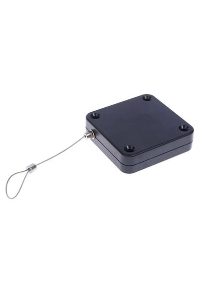 OEM Automatic Door and Window Closer, Rope 125 cm, Steel, 500N, Black