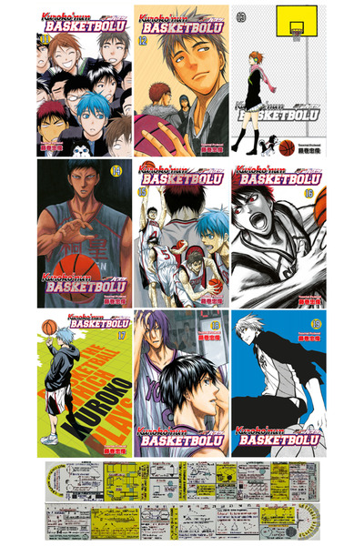 Gerekli Şeyler Yayıncılık Kurokonun Basketbolu 11-12-13-14-15-16-17-18-19. Ci...