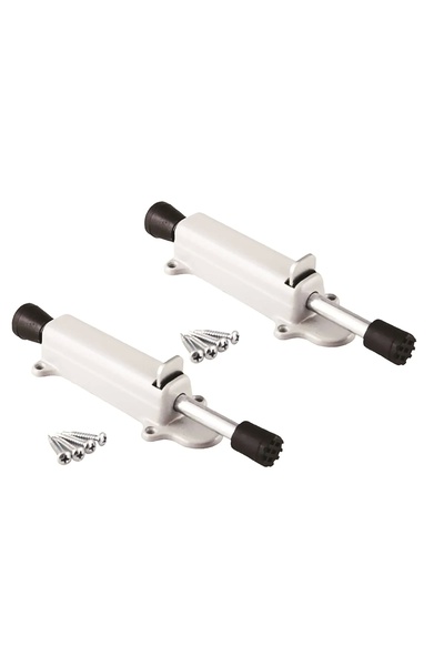 Skygo 1 Piece White Foot Push Door Stopper - Stopper