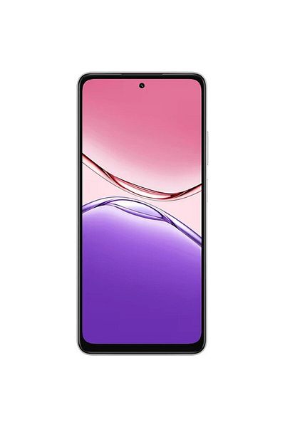 OPPO هاتف ذكي A5X CPH2725 بسعة 4 جيجابايت وذاكرة 128 جيجابايت، لون أبيض ليزري، LTE