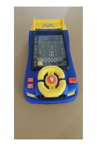 Primo Plus Steering Wheel Game for Kids - Race Car Simulation with Interactive Musical Educational Toy