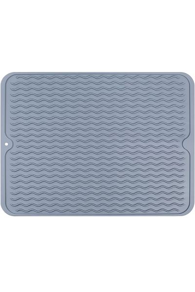 MOAWAVE Scurgător de vase mare din silicon rezistent la căldură, gri deschis MOAWAVE™