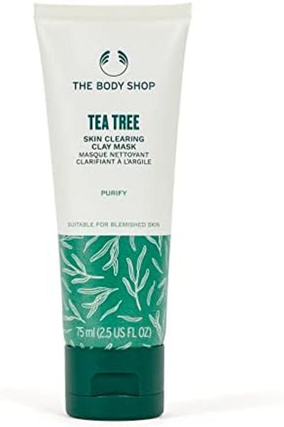 THE BODY SHOP Tea Tree Skin Clearing Clay Mask, 75ml