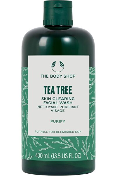 THE BODY SHOP غسول الوجه بشجرة الشاي لتنقية البشرة - منقي للبشرة المعرضة للعي...
