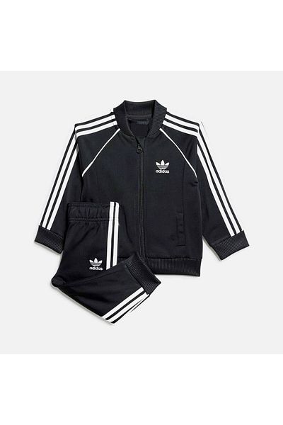 adidas طقم بدلة رياضية سوداء من Sst Tracksuit Ix7622