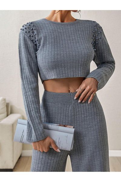 hidafashion Stone Double Knitwear Set