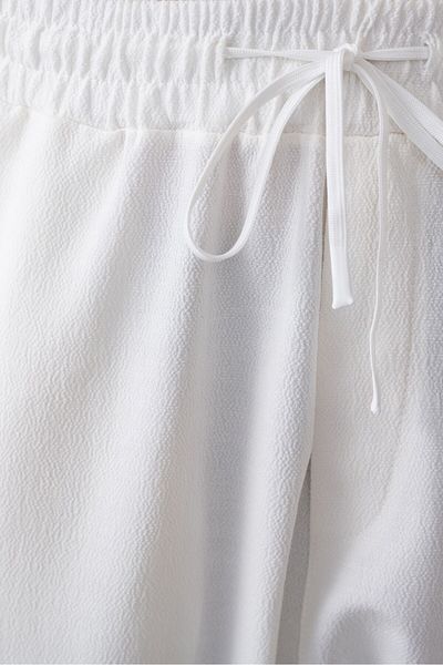 TÜZeMEN Baggy boy textured casual pants