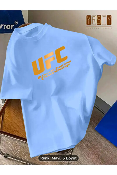 YOHO SPORT Nova sezona UFC Štampano Oversize kroj T-shirt