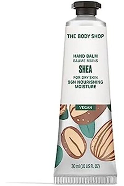 THE BODY SHOP بلسم اليدين بزبدة الشيا من ذا بودي شوب، 30 مل، أبيض