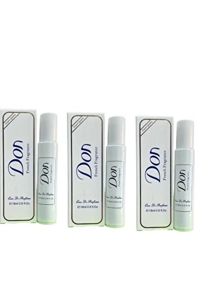 Don عطر دون بخاخ برفيوم خالي من الكحول - 18 مل الاصلي 3 حبة