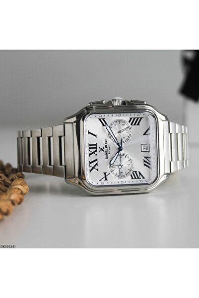 Daniel Klein Dk334241 Men's Wrist Watch with Steel Band