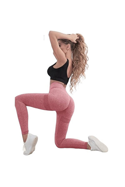OEM Women's Push-up Tights, Pink