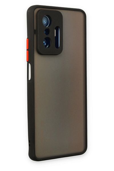 CepteToptan حافظة هاتف Xiaomi Mi 11T Pro من السيليكون مونتريال - أسود - MKİ4172-2889