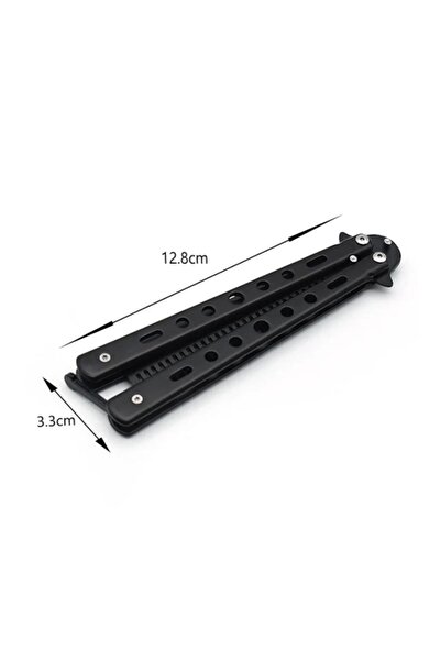 OEM Butterfly Knife for Training, Black