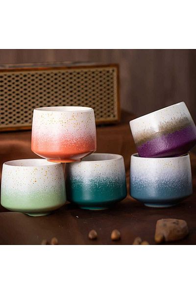 ماركة غير محددة Handmade pottery cup 200ml