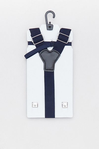 Fulla Moda Suspenders and Bow Tie Set