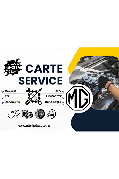 Eticheta Auto Carte service MG