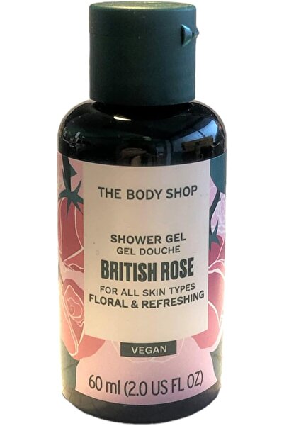 THE BODY SHOP جل الاستحمام برائحة الورد البريطاني 60 مل من ذا بودي شوب (حجم ا...