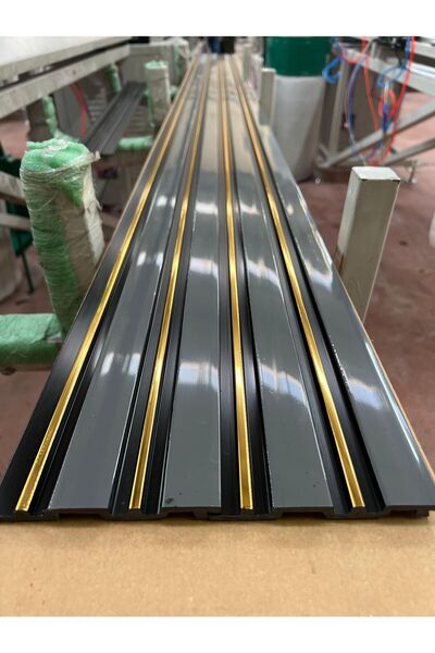 EKSELANS DEKORASYON Lambiri (5 Adet 12 X 280cm ) Dubai Modeli Ev , Ofis Pvc D...