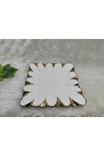 ROY KING Royking Flora Square Presentation Plate 24cm