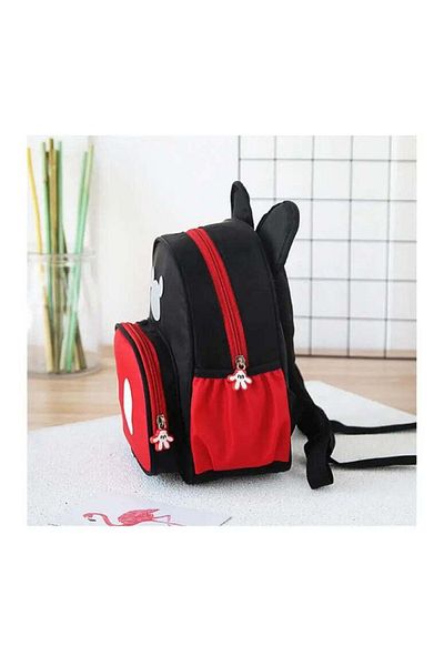SOLLUXE Ghiozdan Mickey Mouse pentru prescolari, cresa, gradinita, impermeabil
