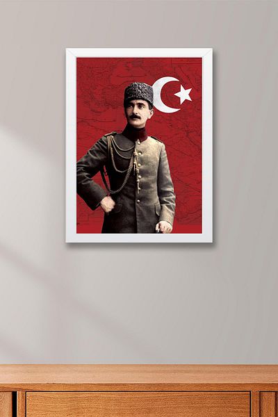 Saturn Nuri Pasha Framed Painting - Nuri Killigil