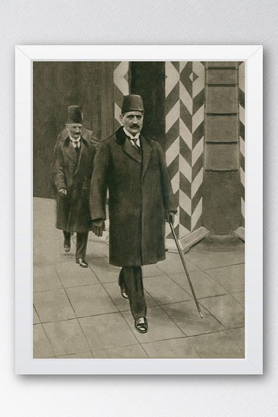 Saturn Talat Pasha Framed Painting