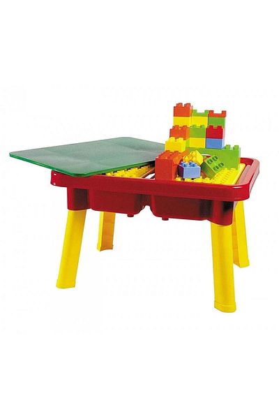 Unico Play set with table and building blocks, Plus, 31 pieces for children from 1 to 5 years