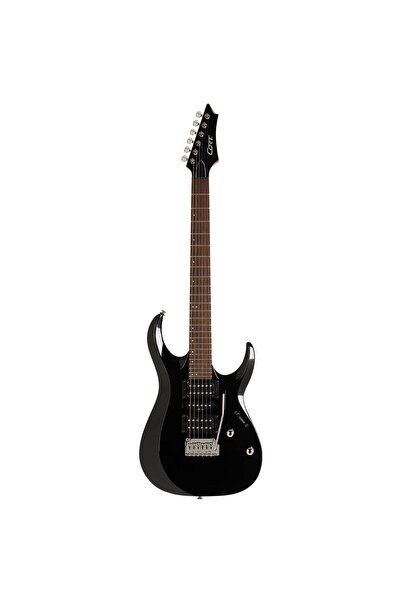 CORT Elektro Gitar , Open Pore Black , (H-H)