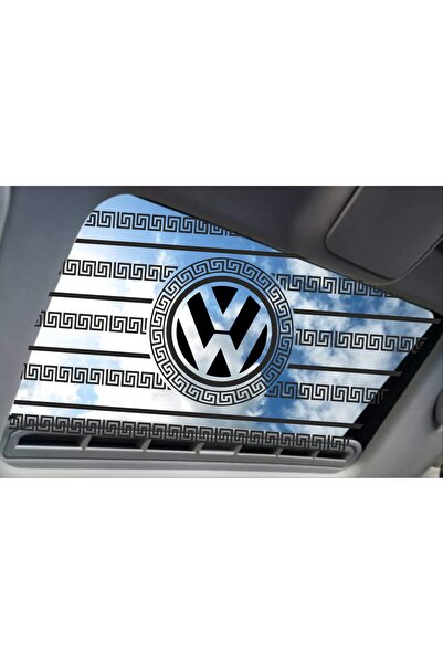 Volkswagen Logo Sticker / Sunroof Sticker Kaplama 80 x 65 CM