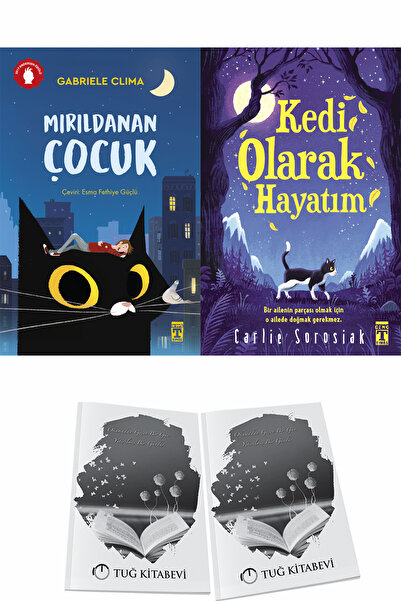 Genç Timaş Mırıldanan Çocuk ve Kedi Olarak Hayatım + Hediyeli