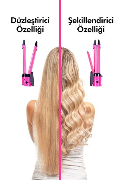 TİCARETSEPETİM Hair Styling Straightener